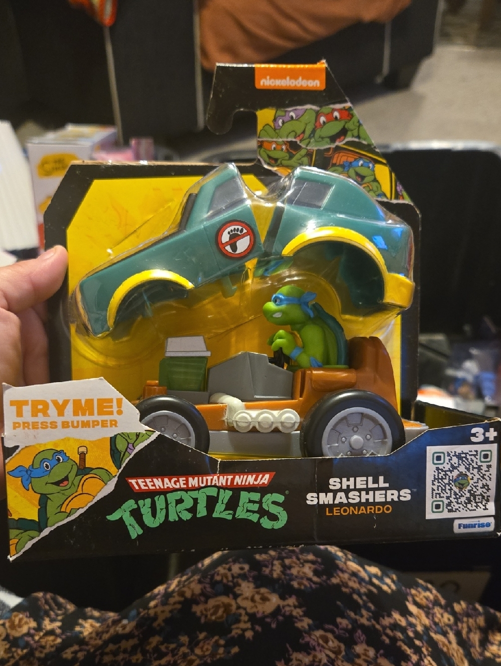 Teenage Mutant Ninja Turtles Shell Smashers Leonardo Action Toy - Green